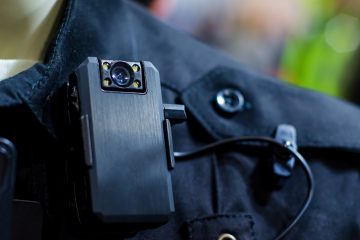 Close-up,Of,Police,Body,Camera