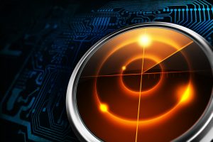Radar,Detection,Illustration.,Radar,Scanning.,Military,Technology,Abstract,Concept.